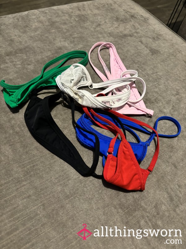 DIRTY STRIPPER THONGS