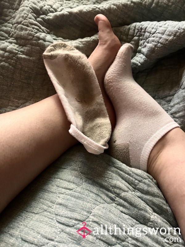 *SOLD* Dirty, Sweaty, Stinky Muscle Mommy Socks