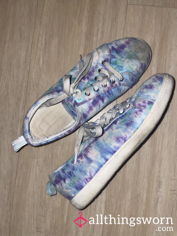 Dirty Tie-dye Sneakers