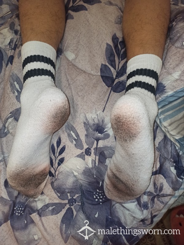 Dirty Used Socks White Bianchi Calzini