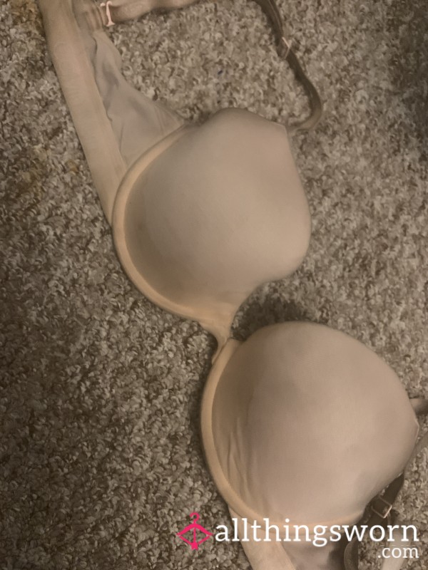 Dirty Used Stained Calvin Klein Bra