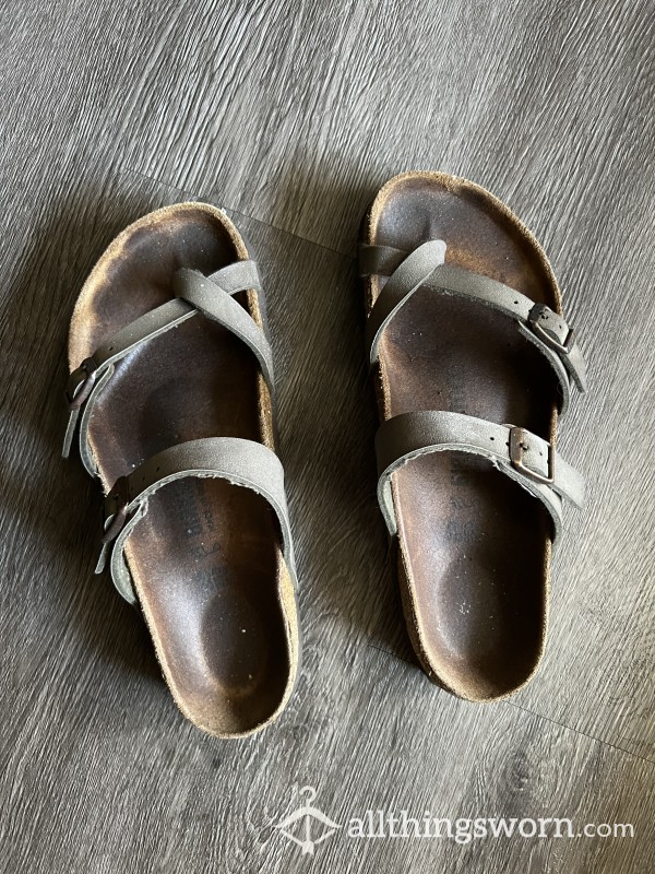 Dirty Birkenstocks Worn For Over 7 Years!