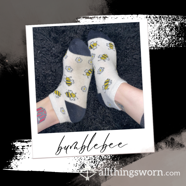 48hr Wear Dirty Well-Worn B*mblebee Socks 🐝