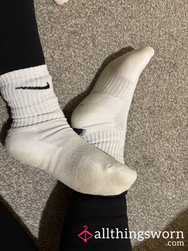 Dirty Well Worn Gym Socks