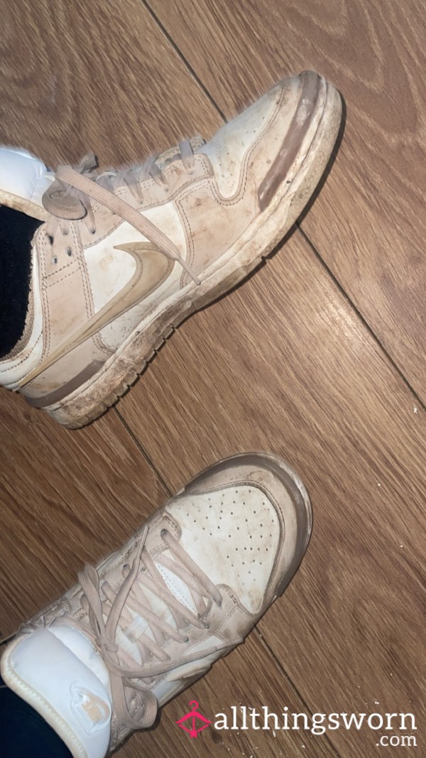 Dirty Well Worn Nike Dunks