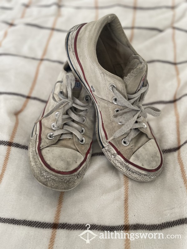 Dirty White Chuck Taylors