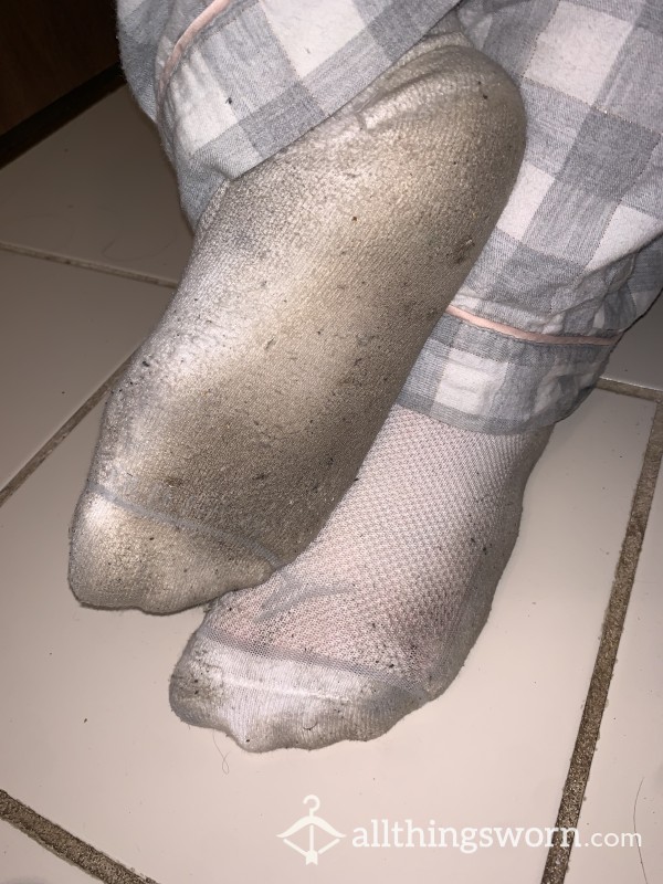 Dirty White Old Navy Socks