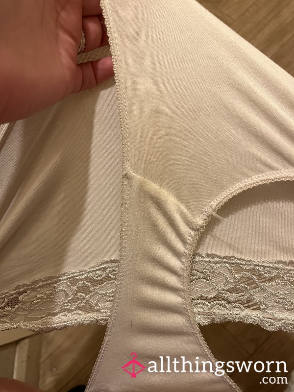 Dirty White Panties