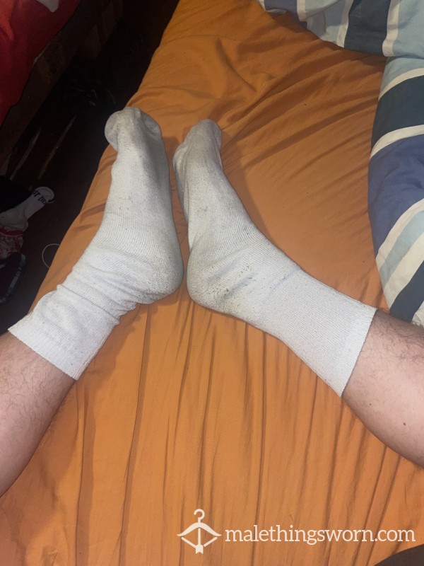 Dirty “white” Running Socks!