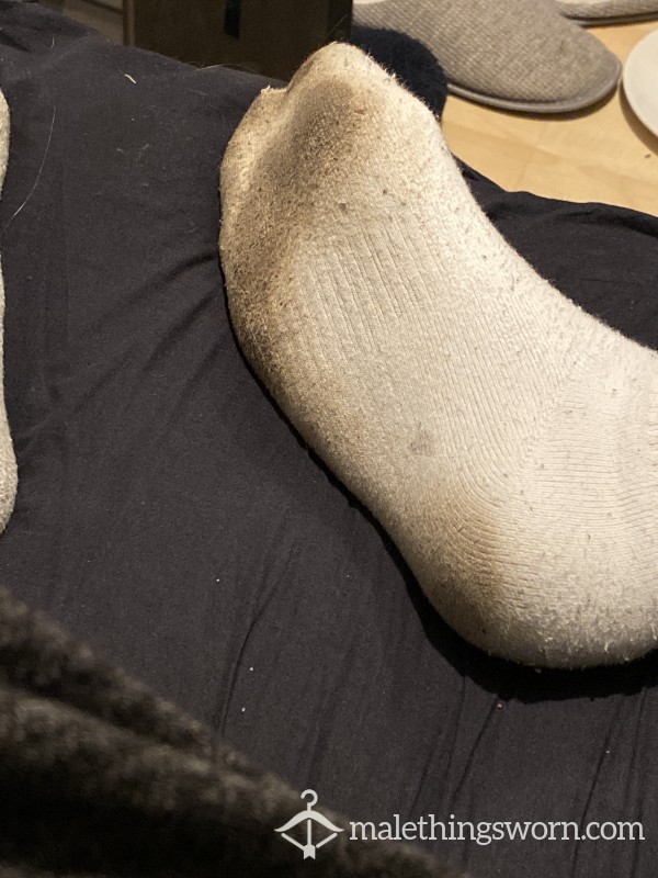 Dirty White Socks