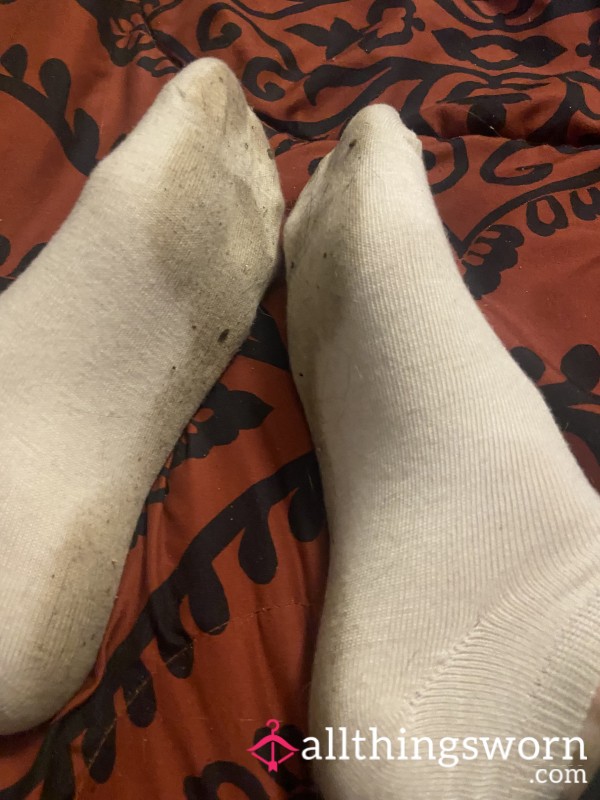 Dirty White Socks