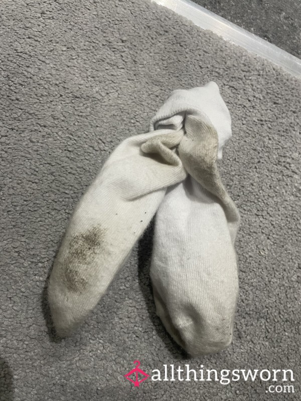 Dirty White Socks