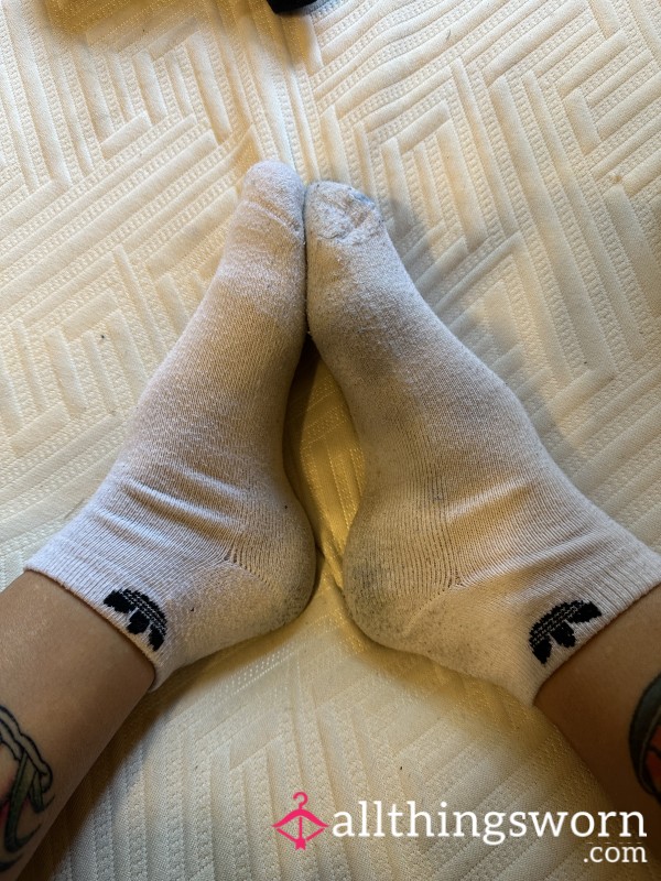 Dirty White Socks