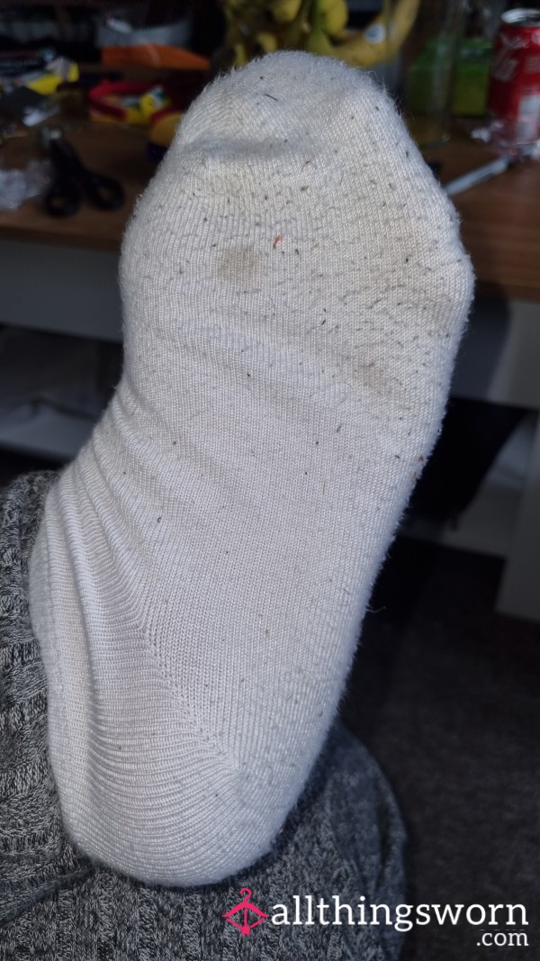 Dirty White Socks