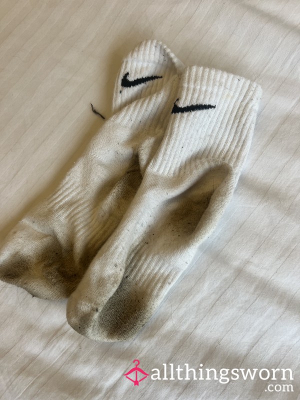 Dirty White Socks