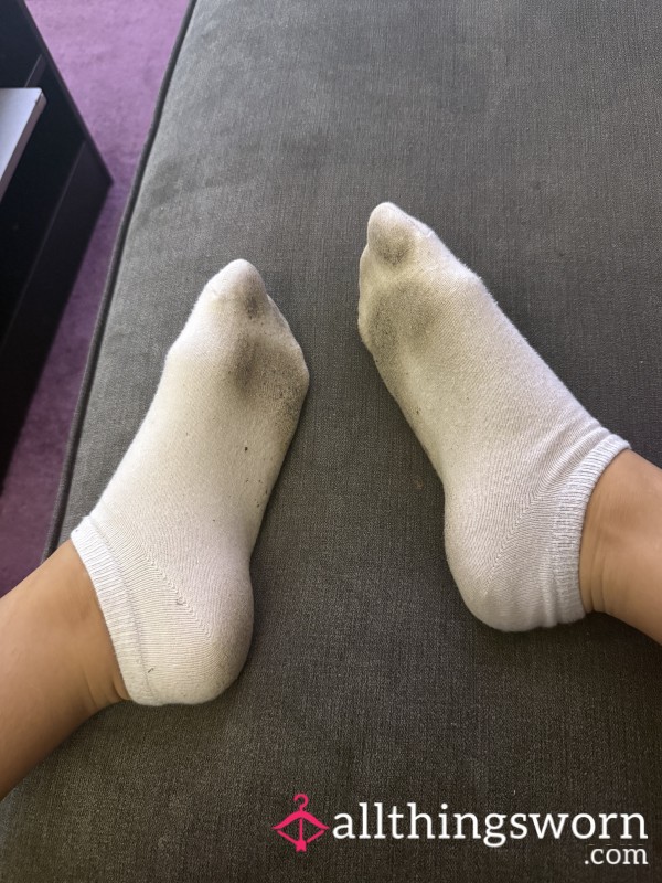 Dirty White Socks