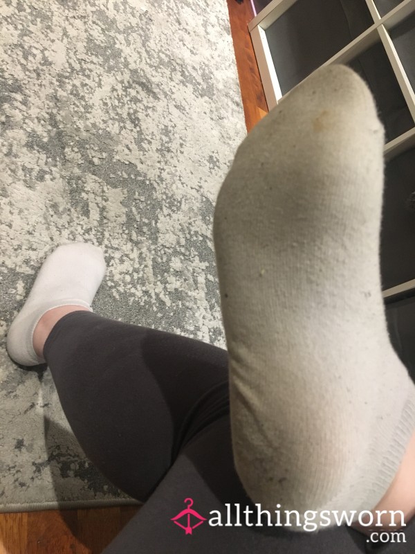 Dirty White Socks