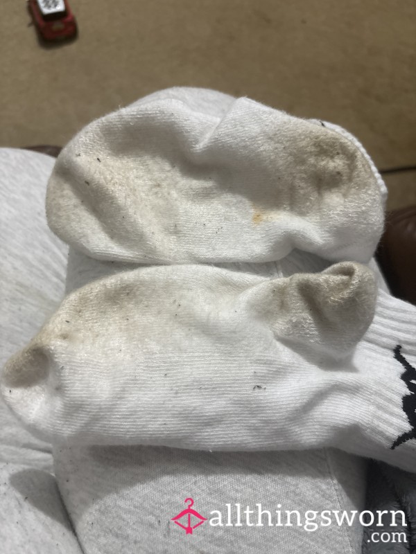 Dirty White Socks