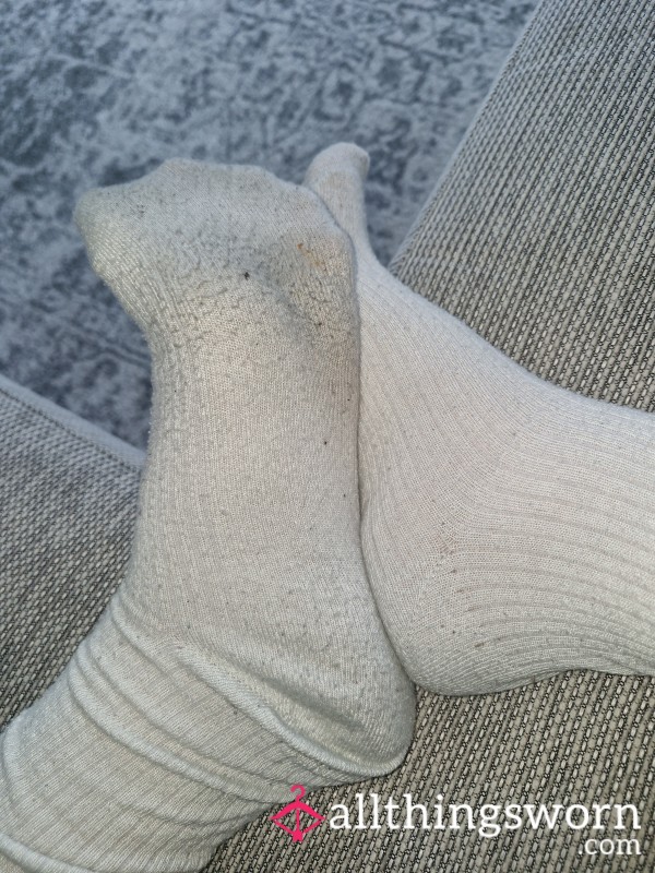 Dirty White Socks