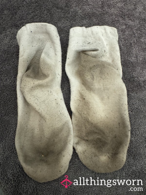 Dirty White Socks