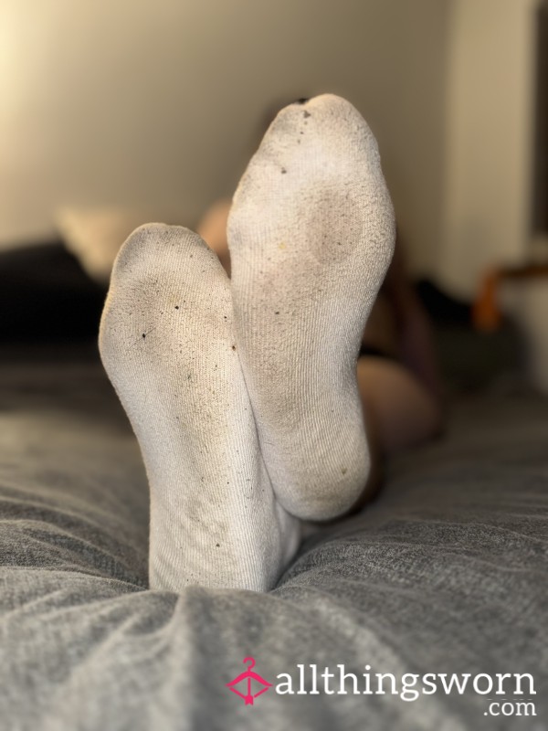 Dirty White Socks