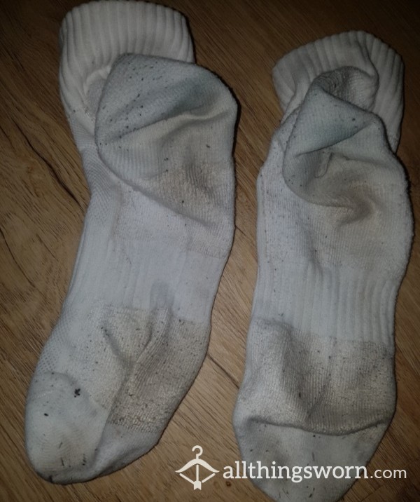 Dirty White Socks