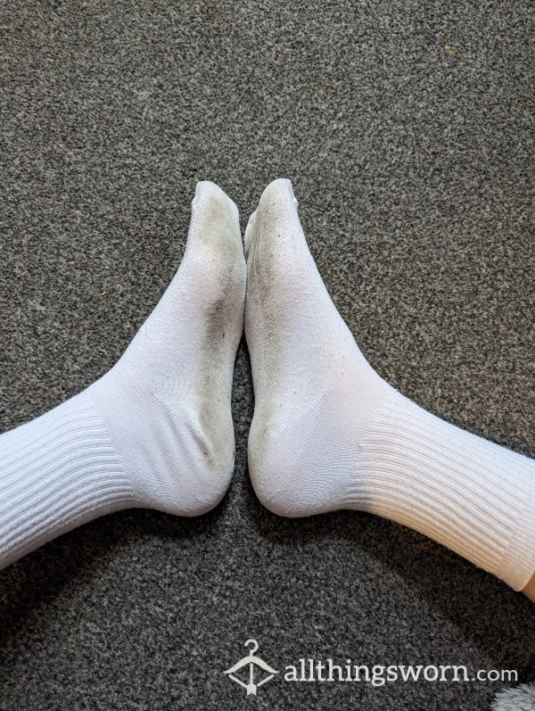 Dirty White Socks