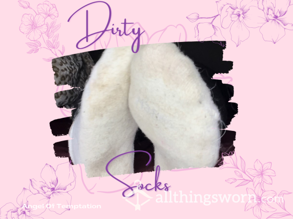 Dirty White Socks