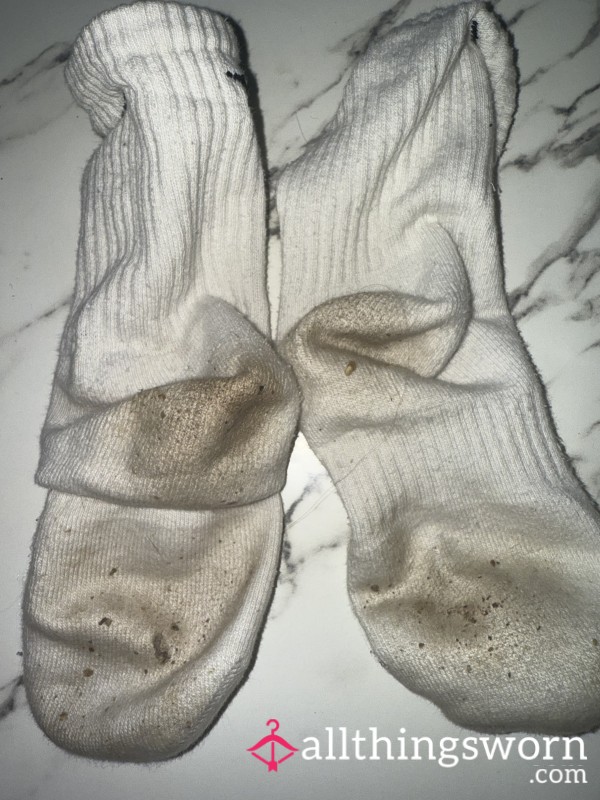 Dirty Worn Nike Socks (3days Wear)