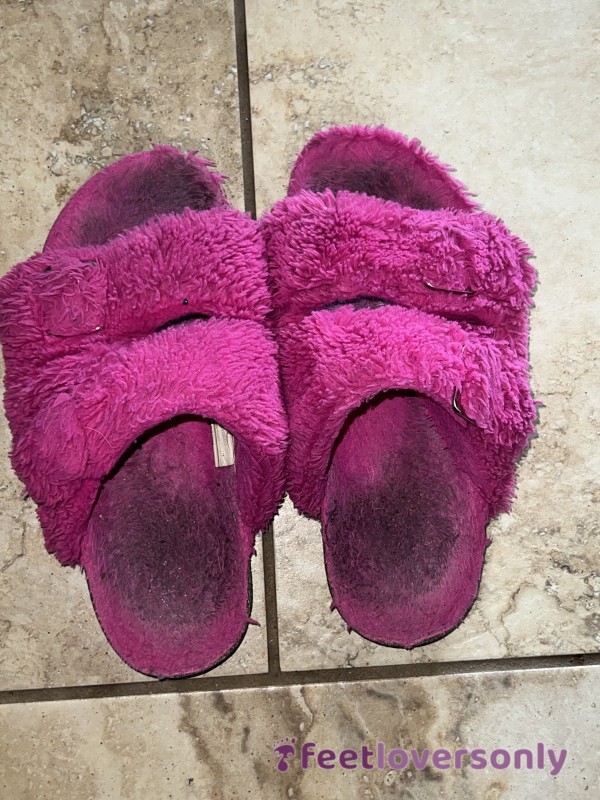 Dirty Worn Slippers