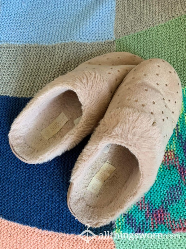 Dirty Worn Slippers