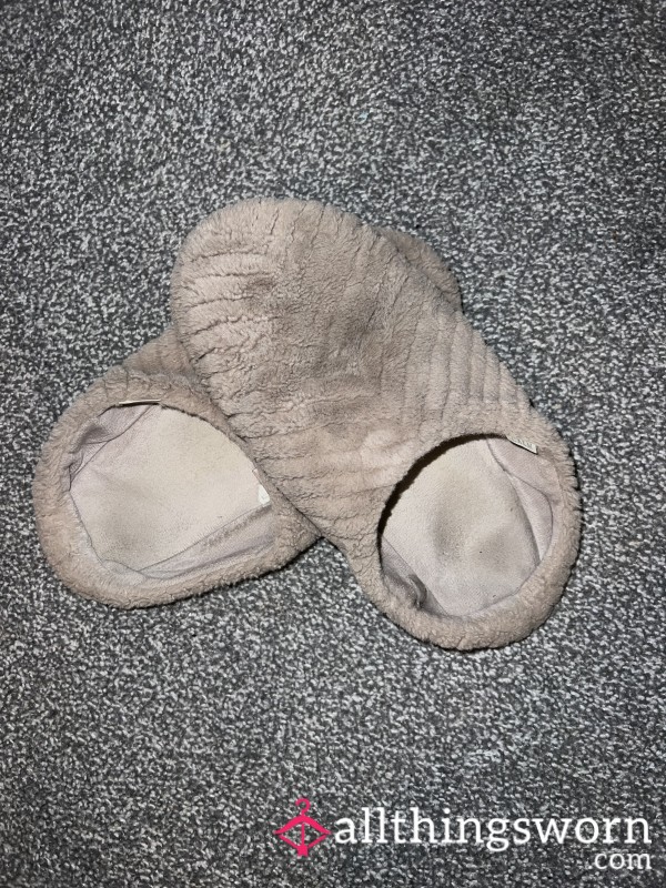 Dirty Worn Slippers