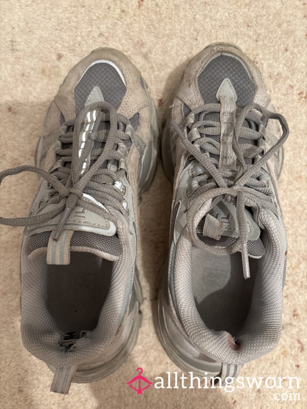 Dirty Worn Trainers