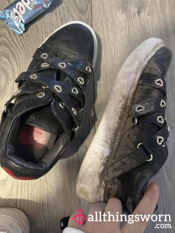 Dirty Worn Trainers