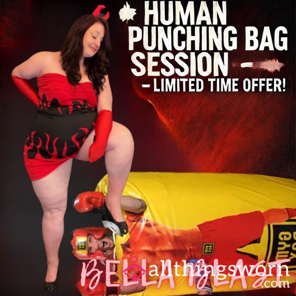 🔥 Discounted  “Human Punching Bag”  Session – Limited Time Offer! 🔥