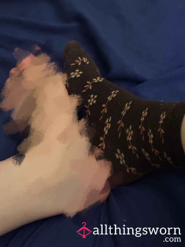 Disgusting Smell Long Patterned Sock