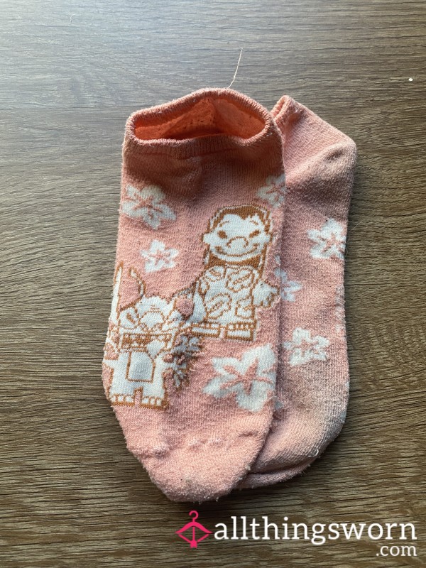 Disney Peach Socks