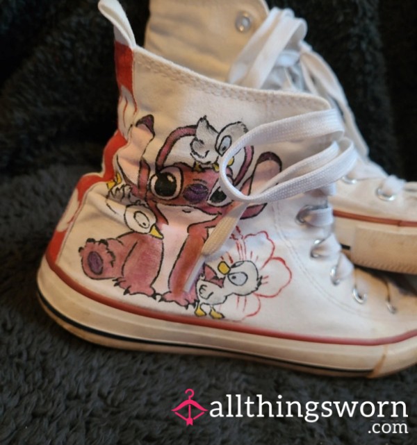 Disney Shoes Hand Painted By Me