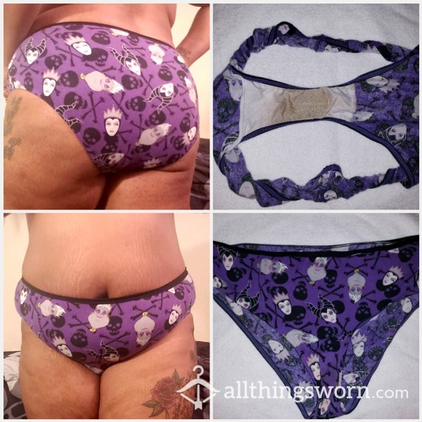 Disney Villains Panties (72hrs Wear)