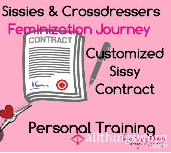 SISSY CONTRACTS (see Prices In Description)