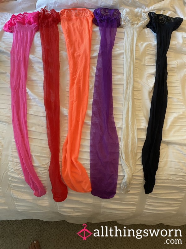 Doritos, Fritos And Vinegar  Stockings! Choose Your Color Or All! More Pics In Listing. $12 Each