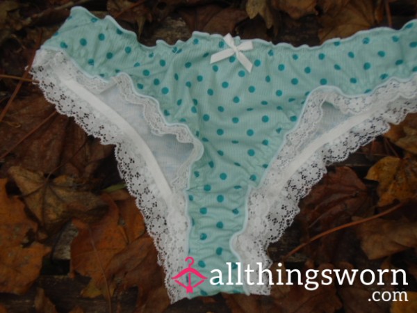 💞SPECIAL OFFER💞💚Dotty Mint Panties😏💚