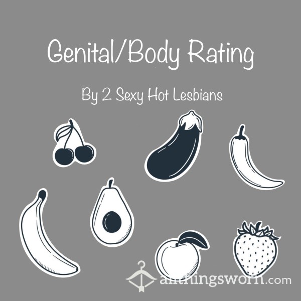 Double Genital/Body Rating By 2 S**y Hot Lesbians🥵