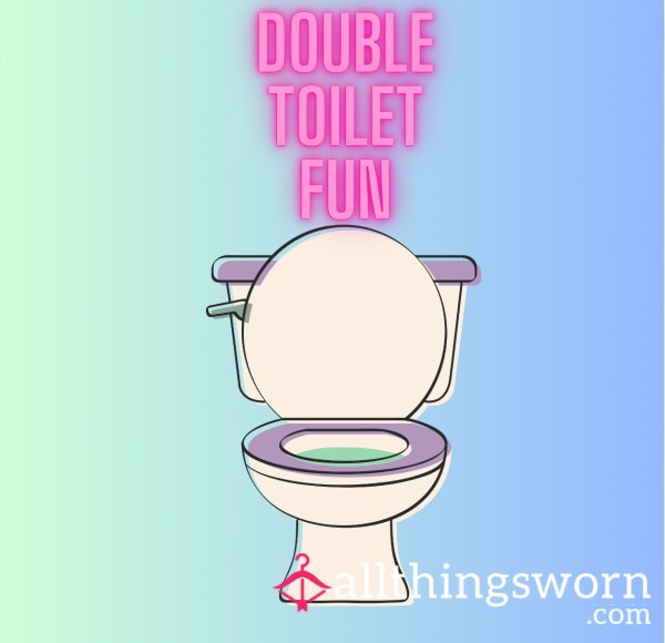 Double Toilet Fun With Luna456 ❤️ Package Deal Available ❤️ Multiple Options