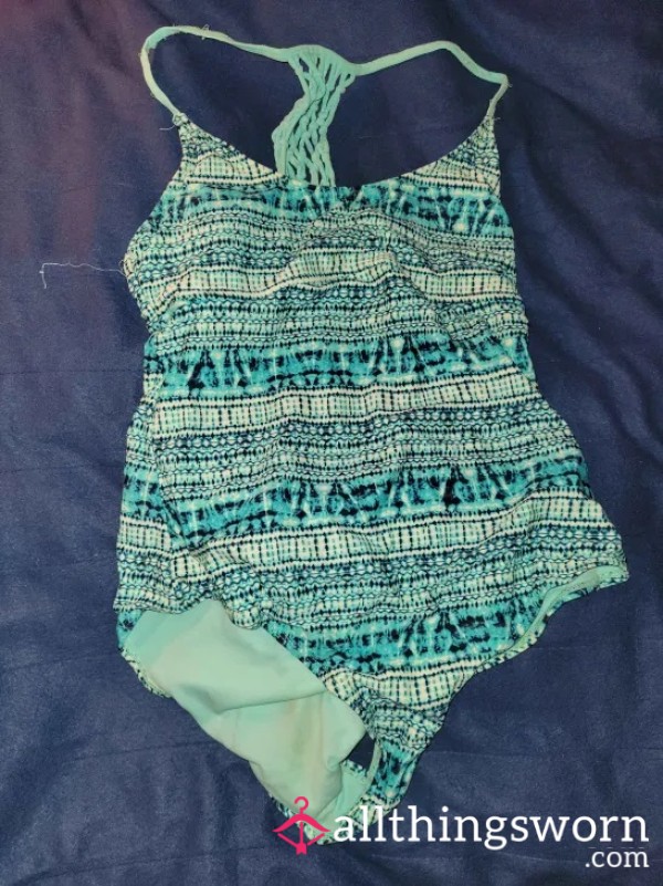 Dry Rotted One-piece Swimsuit