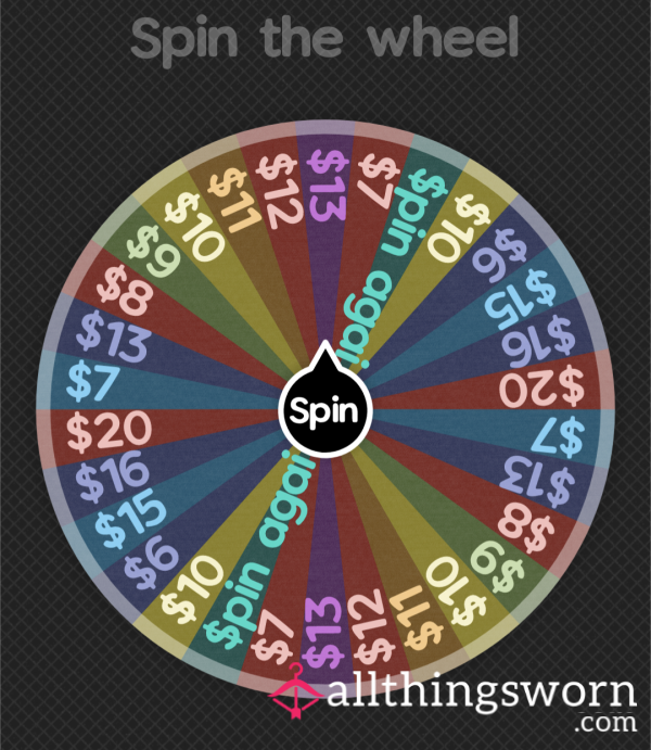 Easy Drain: Findom Wheel Spins (live Recording Of Me Spinning Your Wheel Face And Speaking Included Included)