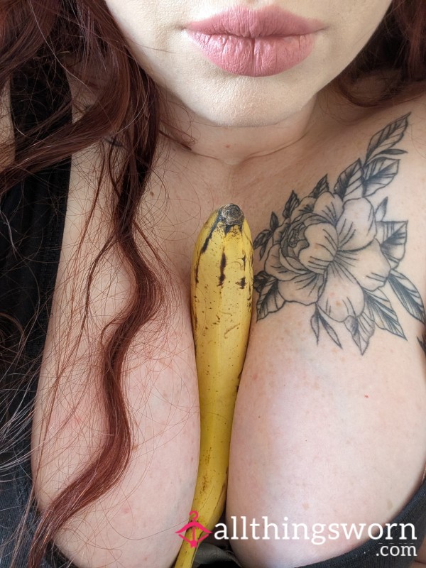 Eating A Banana