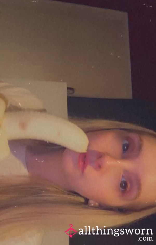 Eating Banana