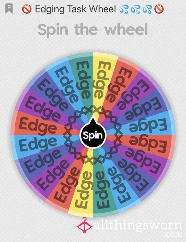 Edging Task Wheel