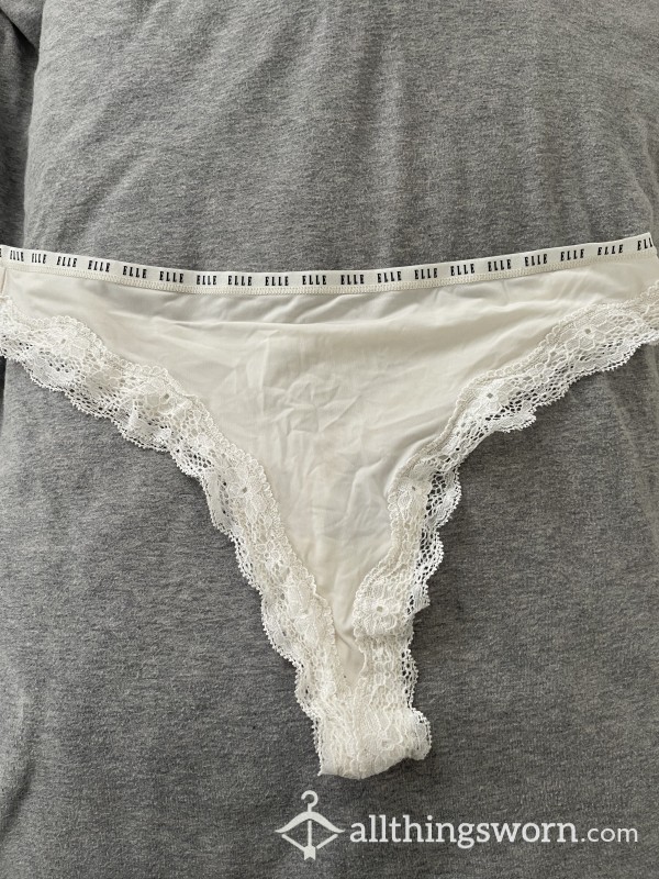 Elle Cream Soft Thong 48 Hours Wear